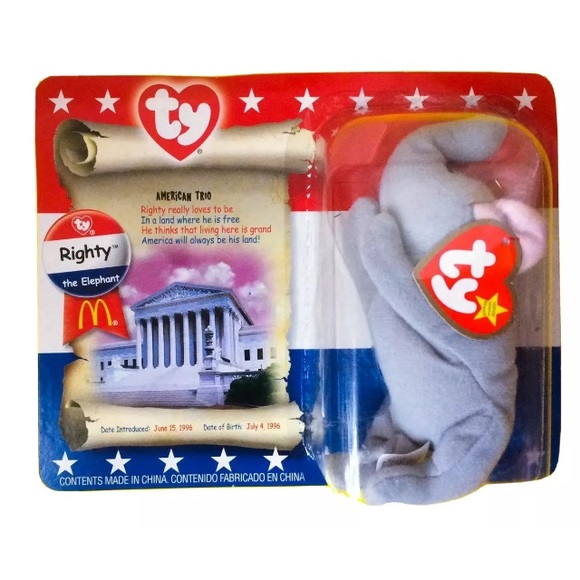 righty the elephant 1996
